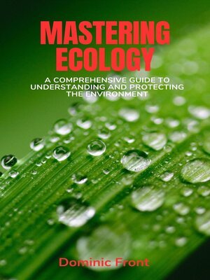 cover image of Mastering Ecology